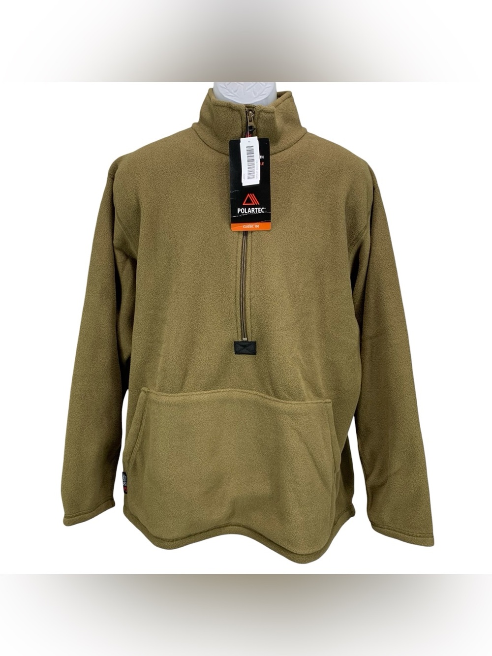 USMC Peckham Polartec Fleece Pullover Coyote‎ Brown Size Large NWT